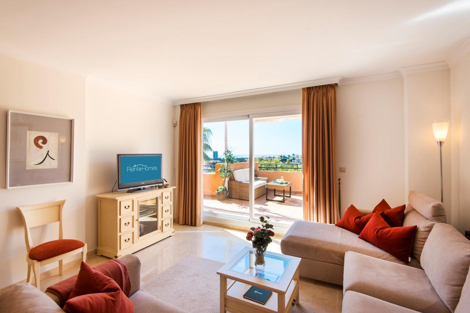 Rentandhomes Penthouse Elviria Golf Marbella Kültér fotó