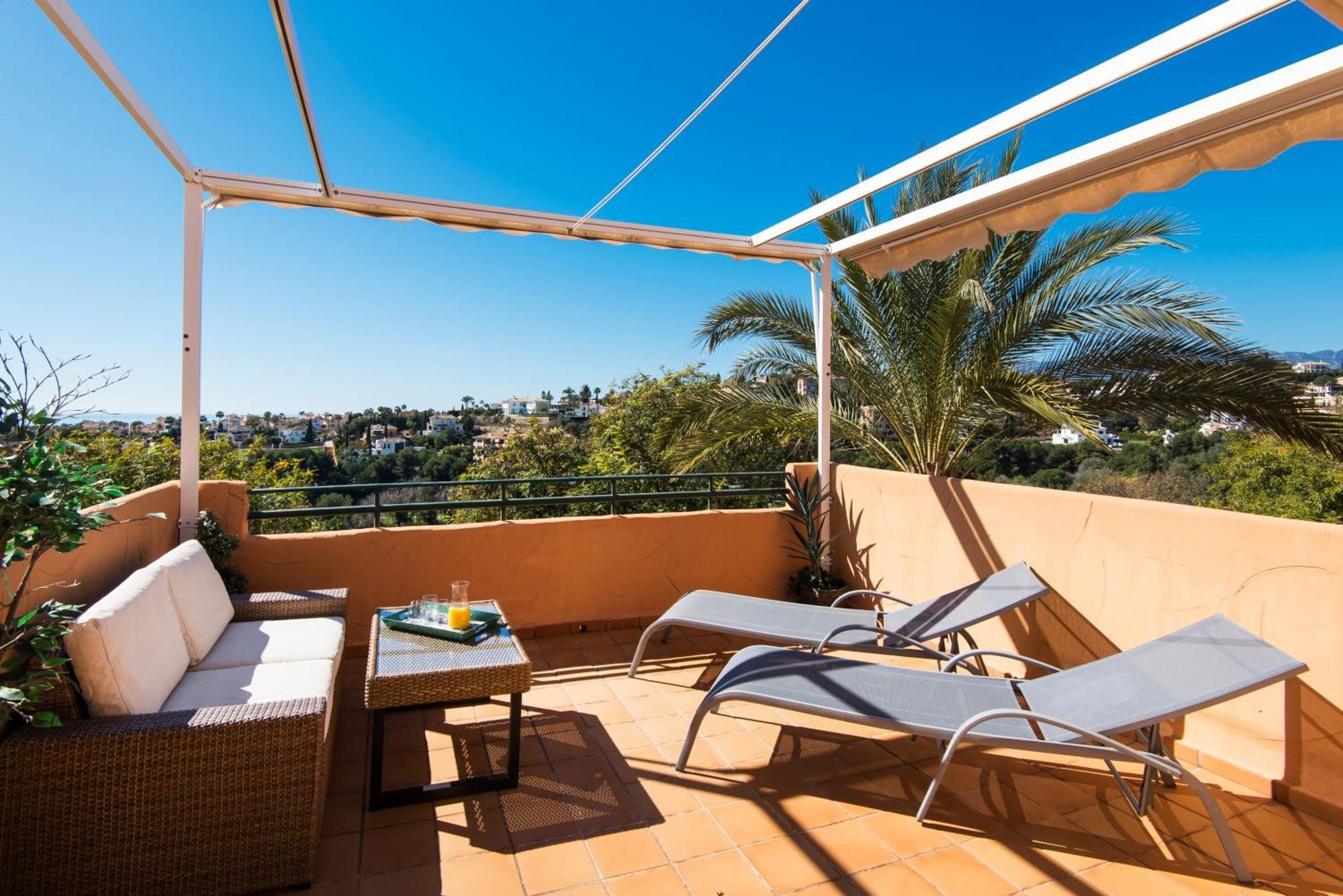 Rentandhomes Penthouse Elviria Golf Marbella Kültér fotó