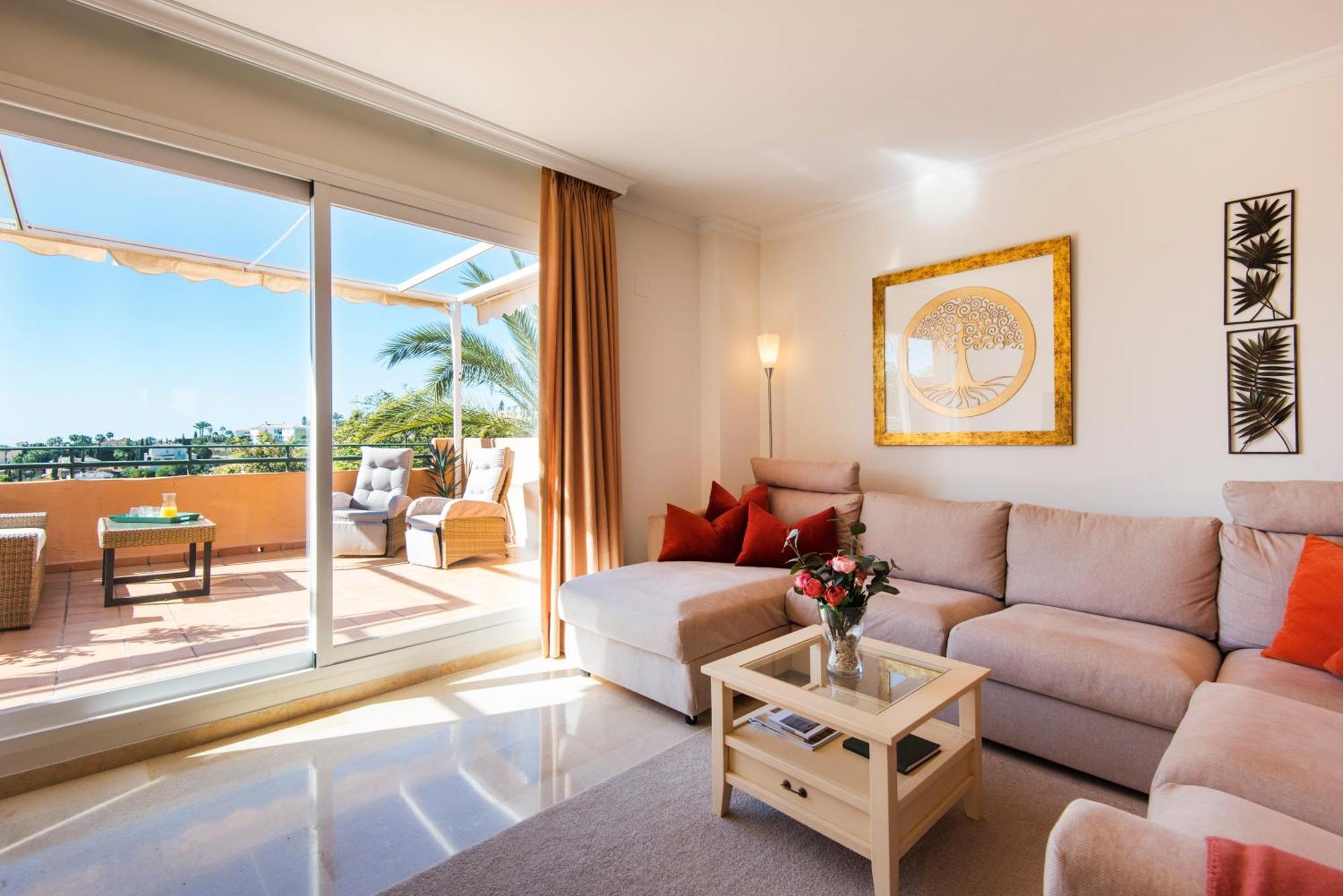 Rentandhomes Penthouse Elviria Golf Marbella Kültér fotó